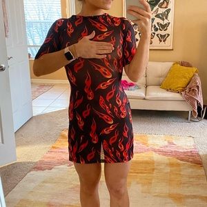 Outcast Clothing - Mesh Mini Dress
